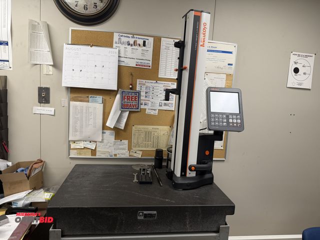 Lot 1-11020 - (1) Mitutoyo, model LH-600FG, linear height gauge, 600mm max. height, touch panel control, 6" x 24" ...