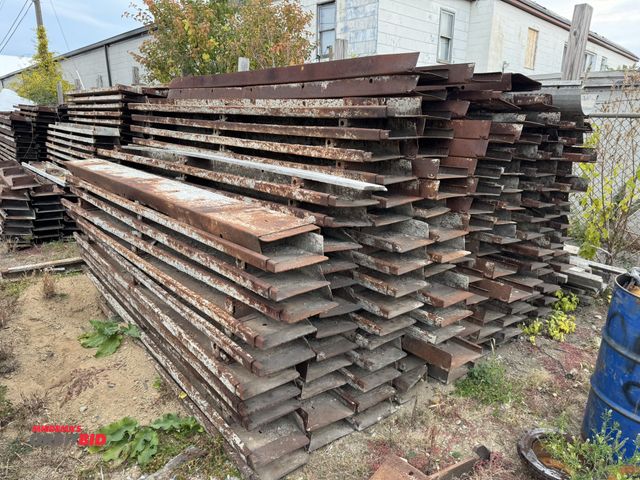 Lot 1-18412 - Lot of approx. (142) 12" x 10' steel concrete forms.