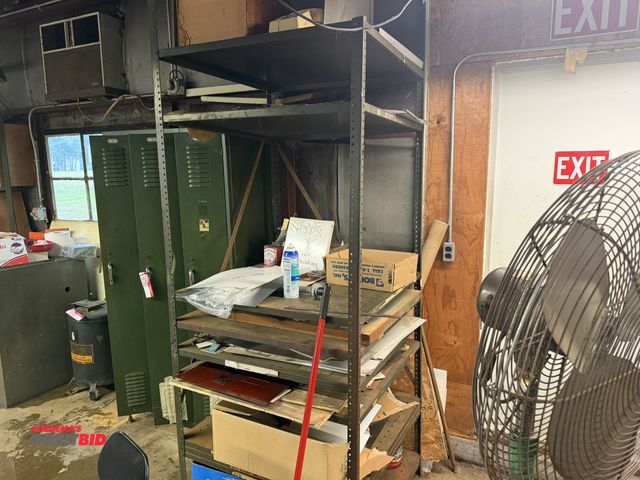 Lot 1-18796 - (1) 36" width x 86" height x 36" depth bolt-together steel shelving unit, contents not included, inc...