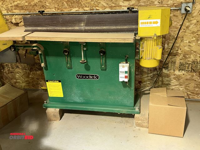 Lot 1-17525 - (1) Wood Tech 6" x 108", 250V belt sander.