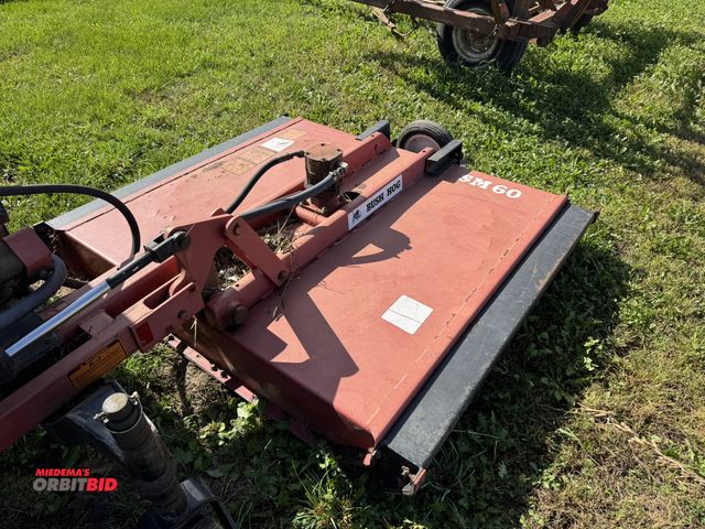 Lot 1-15826A - (1) Bush hog SM 60 60" ditch mower, SN 12-02442, 3 PT hitch, mower is in working condition.