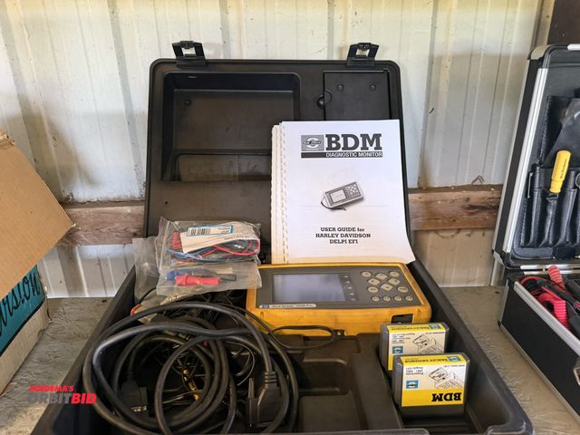 Lot 1-8459 - (1) Blue Streak Electronics BDM Diagnostics Monitor Pro for Harley Davidson Delpi-EFI motorcycles.