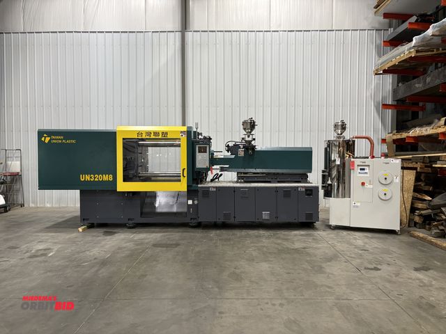 Lot 1-17811 - 2020 Taiwan Union Plastic UN-320M8 Plastic Injection Mold Machine