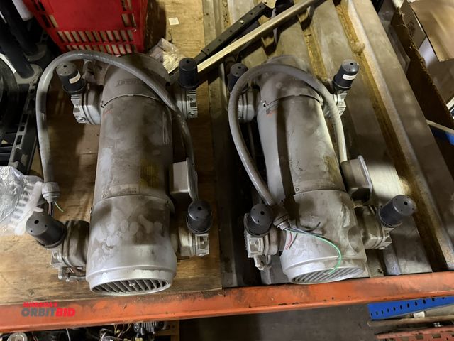 Lot 1-18584 - Lot of (2) 3 phase pumps with Marathon 2 HP electric motors, working conditions unknown, listed for ...