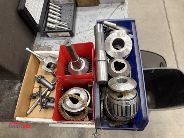 Lot 1-15150 - Lot of assorted Jacobs chuck parts and chuck keys.