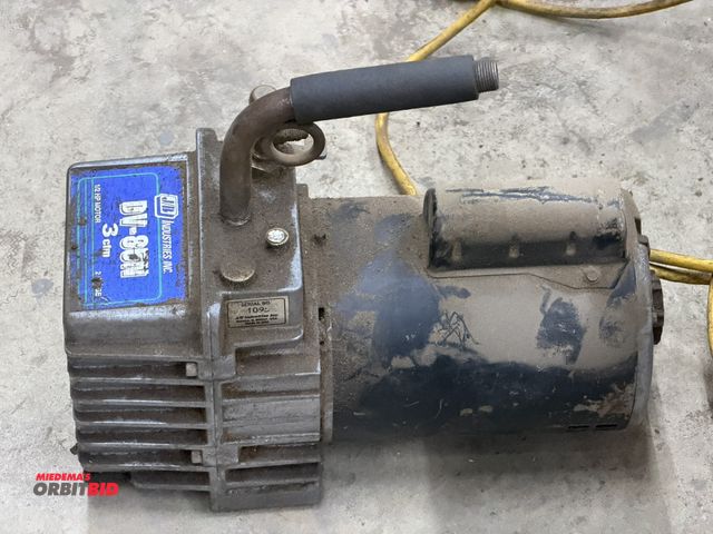 Lot 1-1444 - (1) J/B Industries, model DV-85N, 3CFM fast-vac vacuum pump with 1/2 HP motor, working condition unk...