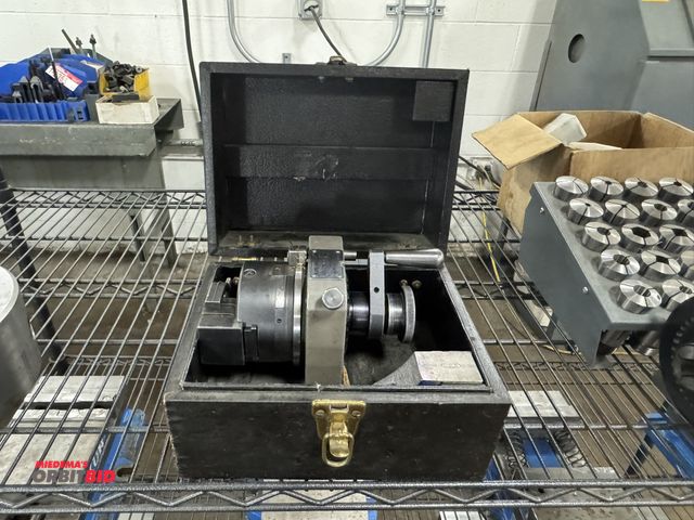 Lot 1-2367 - (1) Harig Duo-Form radius and angle grinding fixture with case.