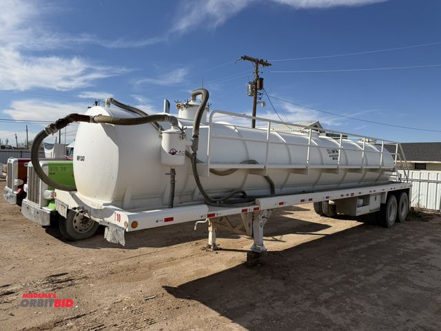 Lot 1-17385 - 2019 Ace Vacuum Tanker Trailer Tandem axle, 102" x 42', steel construction, air suspension, 130-BBL ...