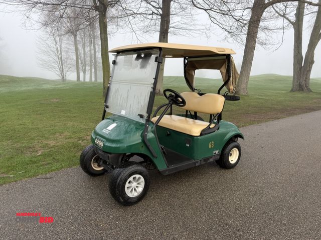 Lot 1-19363 - (1) 2019 E-Z-Go EFI golf cart with a Kawasaki gas engine, model 657061G01, includes canopy, fold-dow...