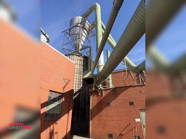 Lot 1-7315 - Industrial Silo With Dust Collection &amp; Ventilation System, Multi-Component Outdoor Setup