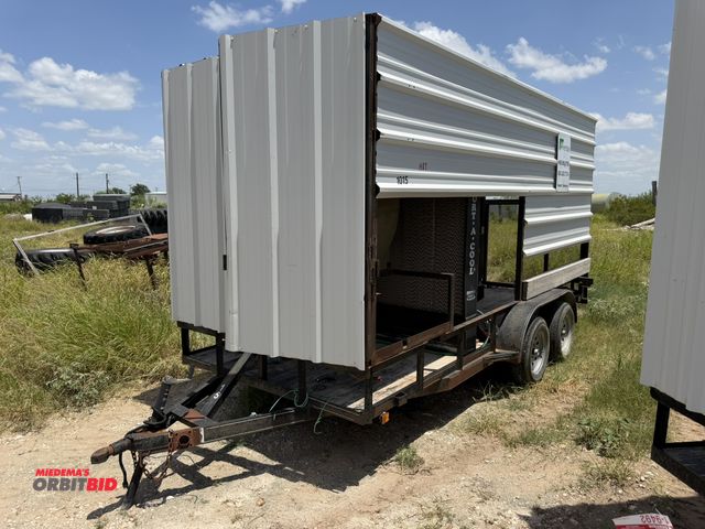 Lot 1-9493 - 2012 Assembled Cooling Station Trailer with a Porta Cool PAC2K482S cooling unit, 225 gallon poly wat...