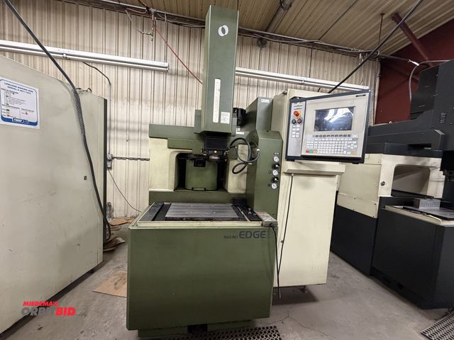 Lot 1-1646 - 1999 Makino Edge 2-A2-4MR Electrical Discharge Machine (EDM) Ram Type, Makino MGH5 CNC Control Panel...