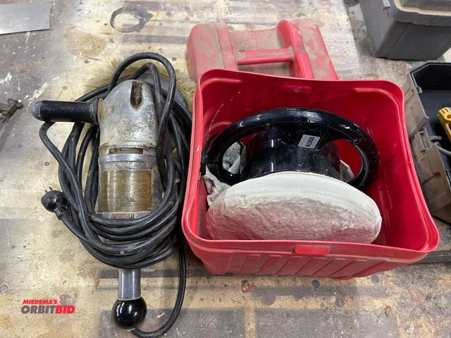 Lot 1-11656 - (1) Sears Craftsman 9" buffer/polisher, and (1) Sioux 7" sander polisher.