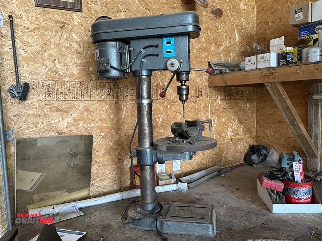 Lot 1-14184 - (1) Test Rite 5-speed, bench top drill press, model BENCH101, 5/8" chuck, manufactured in 1982, S/N ...