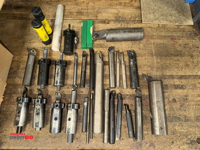 Lot 1-1952 - Lot of assorted used boring bars.