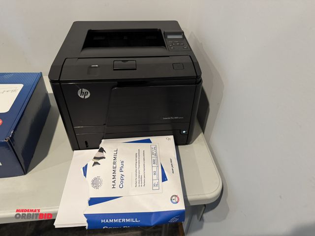 Lot 1-19604 - (1) Laser Jet Pro 400 M401DN printer, in working condition.