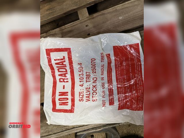 Lot 1-1211 - (1) RubberMaster Plus, size 4.10/3.50-4 inner tube for non-radial tire.