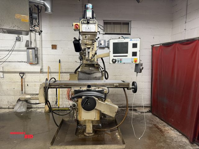 Lot 1-6252 - (1) 2005 Partner, model 00, Series 03, CNC vertical milling machine, S/N 2886, (220V, 3 phase), with...
