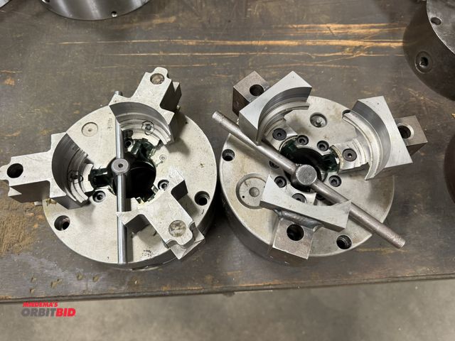 Lot 1-1900 - (2) 8" diameter 3-jaw chucks.