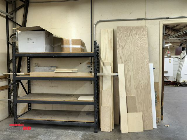 Lot 1-17740 - Lot of medium duty racking, consisting of (2) 24" depth x 78" height uprights, (8) 6' beams, wire me...