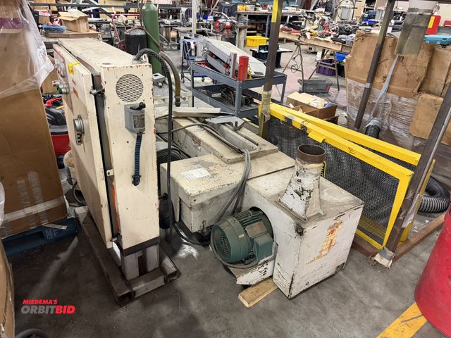 Lot 1-15640 - (1) Wortex, model UP-730D, granulator, S/N 5-1403, with size WB-1214 blower, size L-16 blade, manufa...
