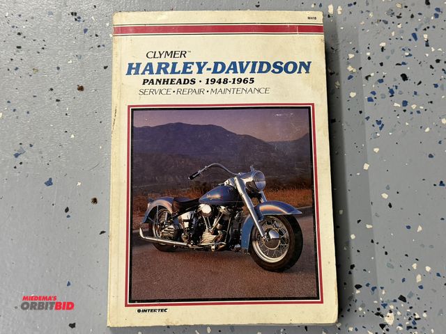 Lot 1-8305 - (1) Clymer Harley Davidson Panheads, 1948-1965 Service-Repair-Maintenance Catalog.