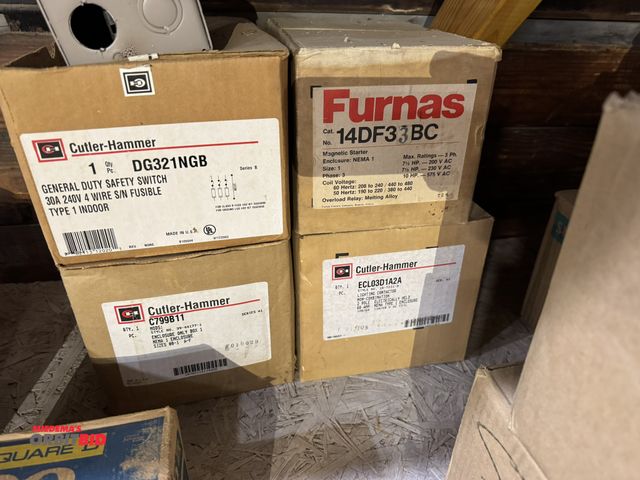 Lot 1-4390 - Lot of (3) Cutler Hammer General Duty safety switches, includes DG321NGB, C799B11, ECL03D1A2A, and (...