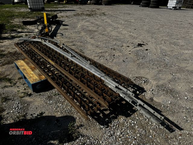 Lot 1-6945 - (4) Rapid Wheel Conveyor roller conveyors, each measures approx. 10' length x 12" width, and (2) 8' ...