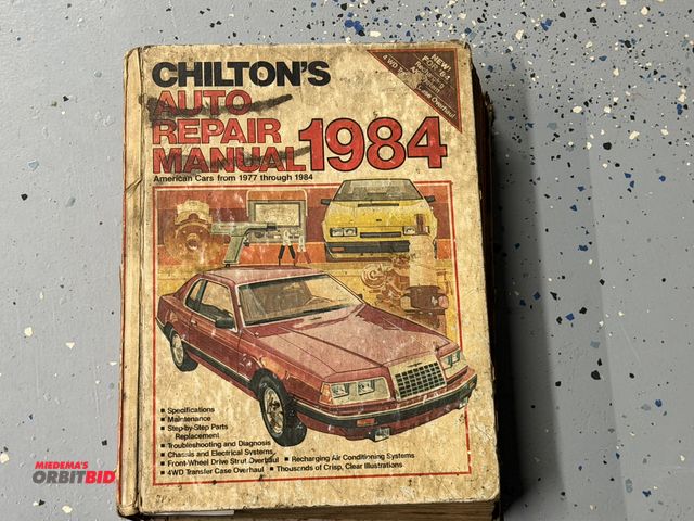 Lot 1-8303 - (1) Chilton's Auto Repair Manual American Cars, 1977-1984.