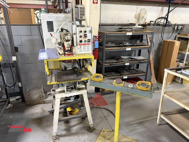 Lot 1-18971 - (1) Roper Whitney, model 129, 10-ton capacity soft steel press, palm button pilot controls, 230V, 3 ...