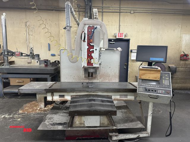 Lot 1-17674 - (1) Fryer, model VB-60, vertical machining center, S/N 60074, 220V, 3 phase, 66" x 19.5" T-slotted t...