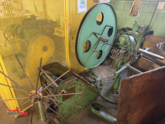 Lot 1-18774 - Large lot of assorted machinery, including (1) Rowe, model 815, motorized reel stand, (1) Littell 60...