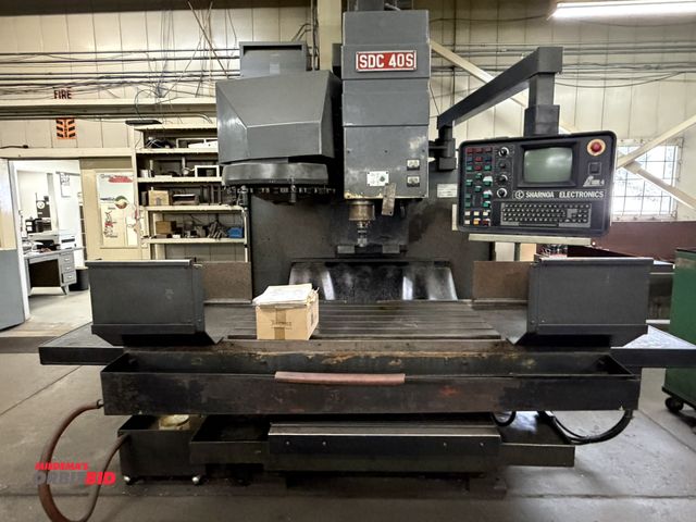 Lot 1-998 - (1) Sharnoa model SDC 40S CNC Vertical Machining Center,  220V, 3 phase CNC vertical machining cente...