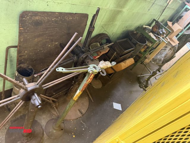 Lot 1-18772 - Large lot of assorted items, including (1) Littell approx. 600 capacity centering reel frame (no mot...