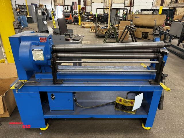Lot 1-19631 - (1) Tennsmith, model SR43P, sheet roller, 16 gauge, soft steel capacity, 48", electric motor, single...