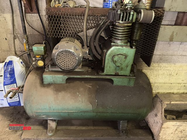 Lot 1-18216 - (1) Gardner-Denver, model ADD-608961011, approx. 60-gallon capacity air compressor with a 230/460V, ...