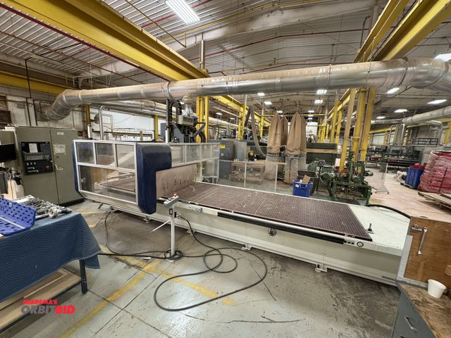 Lot 1-17052 - 2003 CMS Pentax 4.50/T/PX5 CNC Gantry Router (1) 2003 CMS, model Pentax 4.50/T/PX5 CNC Gantry Router...