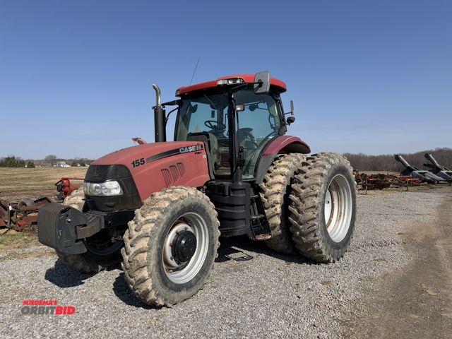 Lot 1-19156 - 2008 Case International 155 Puma Tractor 4-WD, with cab heat and A/C, 3 point PTO, 3 remote ports, 4...