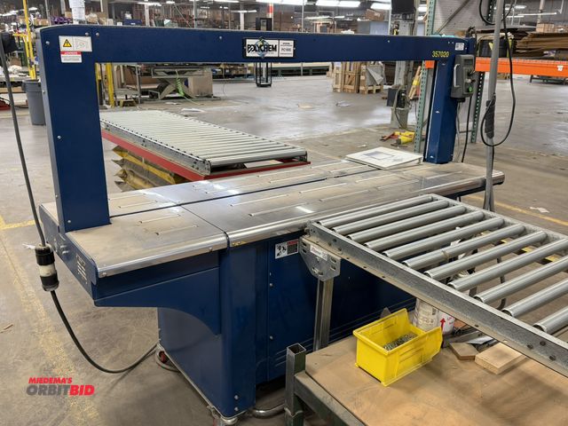 Lot 1-17290 - (1) 2018 Polychem, model PC1000, plastic strapping machine, S/N 23351 (540 lb. max. weight capacity,...