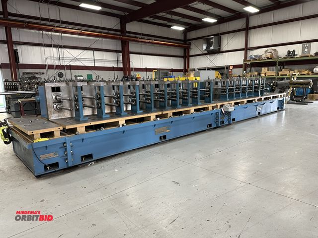 Lot 1-19101 - (1) Custom Port City Rollform equipment assembly rollforming machine, 20-stand, 210 stand sections, ...