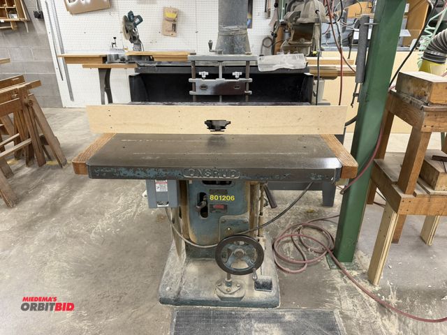 Lot 1-16628 - (1) Onsrud Machine Works, model W200, inverted router machine, S/N 3728, 3 phase motor, in working c...