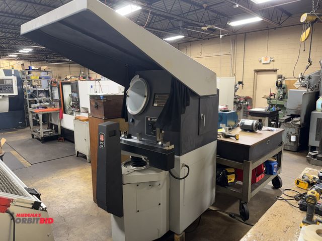Lot 1-11014 - (1) 1984 Jones &amp; Lamson Epic 114 optical comparator with 16" diameter screen, 6" x 30" table, De...