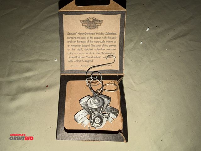 Lot 1-8264 - (1) pewter collectible "Twin Cam 88" ornament with box.