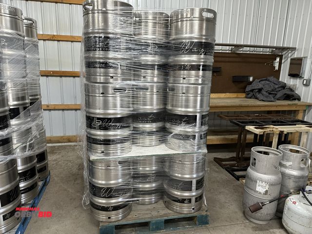 Lot 1-14610 - Lot of (24) 1/2 barrel beer kegs.