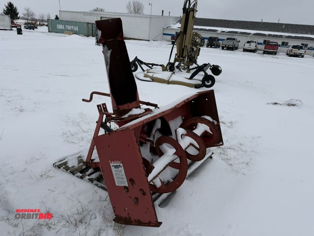 Lot 1-11454 - (1) MK Martin Enterprises, Inc., Forage King Meteor snowblower, 50" wide, 3 point hitch mount, model...