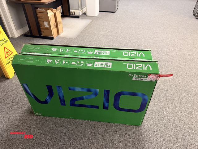 Lot 1-7534 - (1) Lot Of (2) Vizio 40'' D-Series Television 1080 Full Hd, new in box.