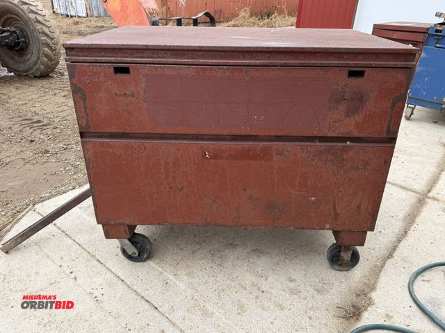 Lot 1-1564 - (1) 48" width x 42" height x 30" depth steel Jobox.