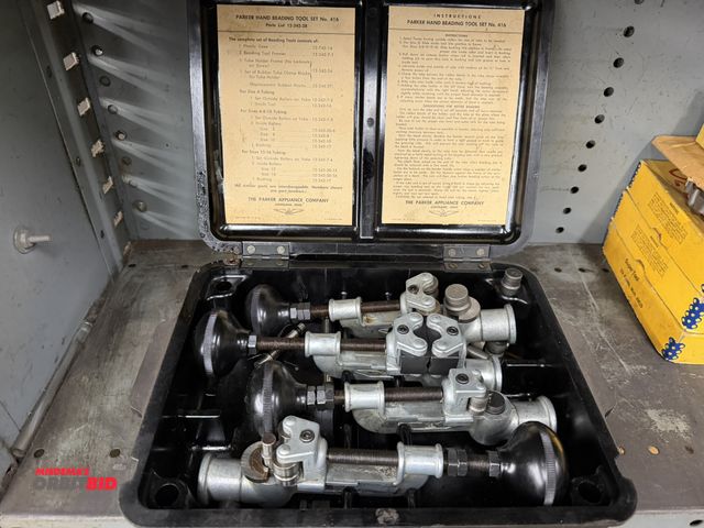 Lot 1-1824 - (1) Parker Hand Beading tool set, #416, with case.