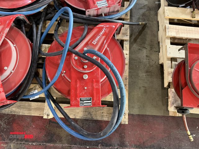 Lot 1-5275 - (1) Reelcraft, model 7850-OLP, retractable air hose reel.