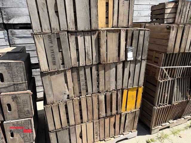 Lot 1-102559 - (1) Skid of wooden field crates